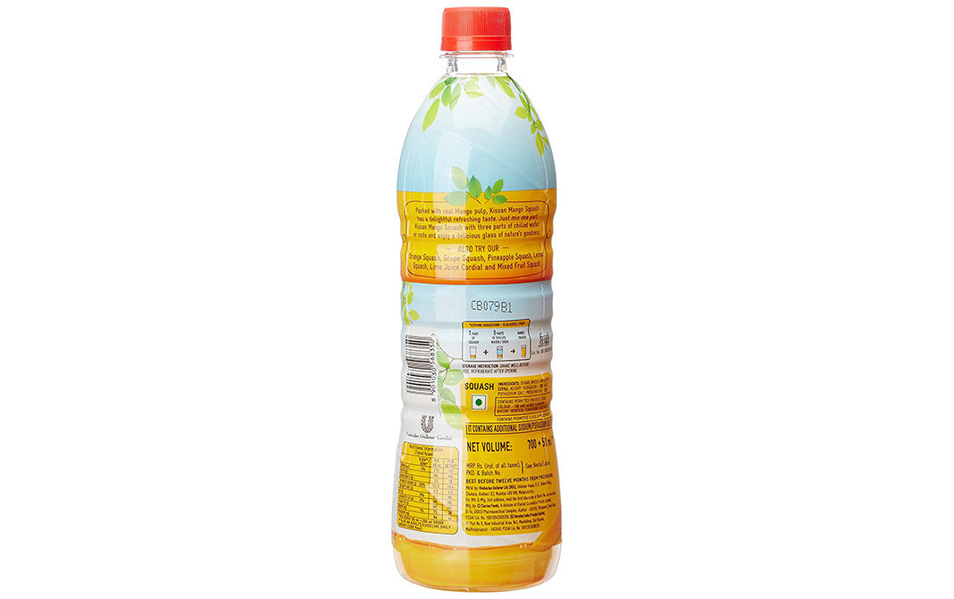 Kissan Mango Squash    Plastic Bottle  750 millilitre